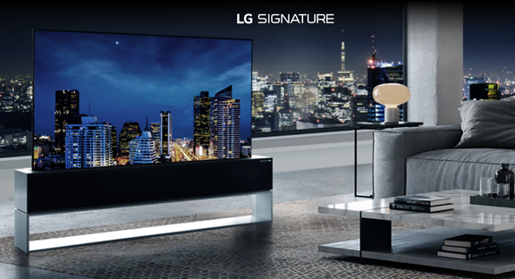 New technology: LG OLED TV
